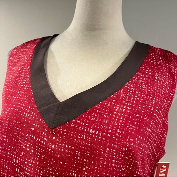 Merona Sleeveless mini Dress with V-Neck size 10 - Picture 2 of 12